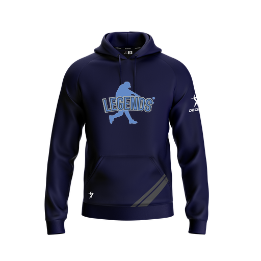 [FOLHSMNV-YXS-LOGO1] Decker Summit Hoodie (Youth XS, Navy, Logo 1)