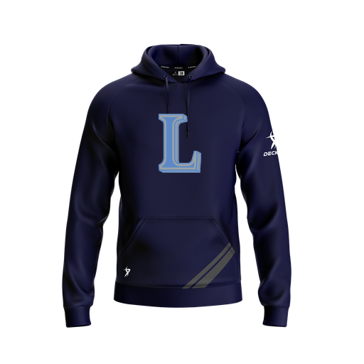 [FOLHSMNV-YXS-LOGO3] Decker Summit Hoodie (Youth XS, Navy, Logo 3)