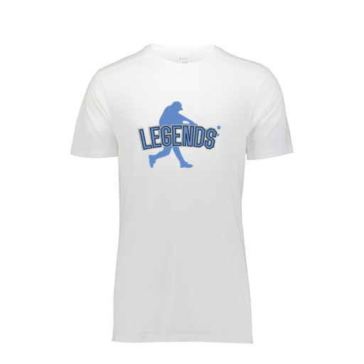 [FTSCUBWH-AS-LOGO1] Decker Men's Tri-Blend T-Shirt - Short Sleeve (Adult S, White, Logo 1)
