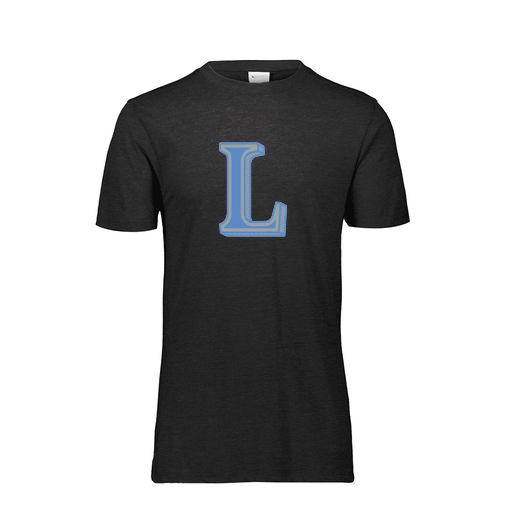 [FTSCUBBK-YS-LOGO3] Decker Youth Tri-Blend T-Shirt - Short Sleeve (Youth S, Black, Logo 3)