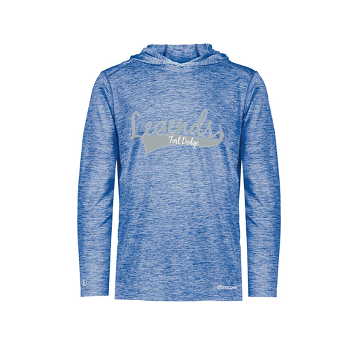 [FOLHCGRY-AS-LOGO2] Decker Men's Charge Hoodie (Adult S, Royal, Logo 2)