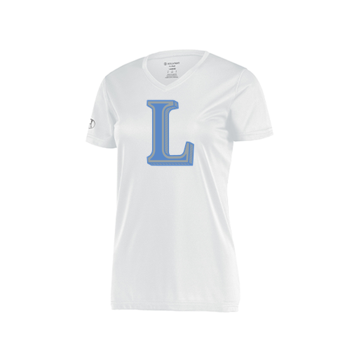 [222820.005.S-LOGO3] Ladies Movement Dri Fit Shirt (Female Adult S, White, Logo 3)
