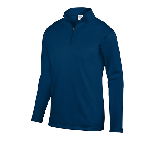 [5508.065.S-LOGO5] Decker Youth FlexFleece 1/4 Zip (Youth S, Navy, Logo 5)